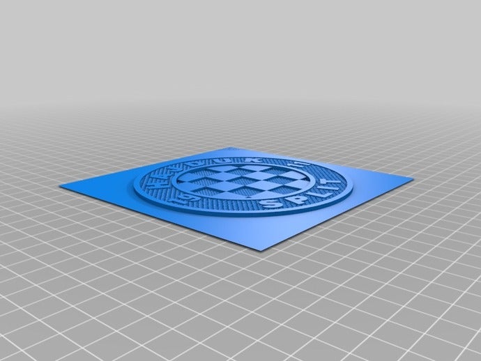 fc hajduk split 3d baskı sanat model yararlı 3D print model - Mito3D
