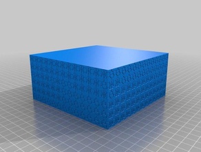 la enredadera de cabeza La impresión en 3d blokify biblioteca minecraft creeper figuras 3d print model - Mito3D