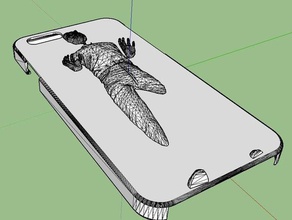 6 iphone - han solo durumda cep telefonu vaka 3d print model - Mito3D