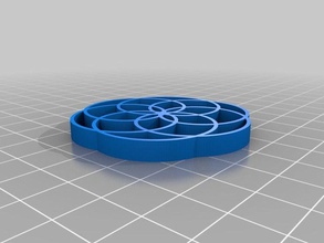 my customized rose pattern take math art 3d print model - Mito3D