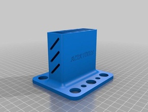 porte-outil porte-outils & boîtes 3d print model - Mito3D