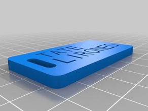 tate2 organização personalizado 3d print model - Mito3D