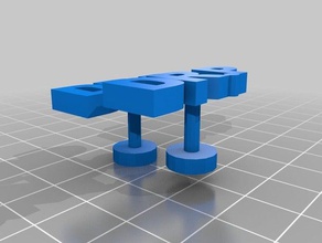 drp cuff links 3d printing 3d print model - Mito3D