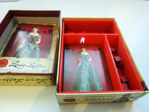 love letter card game box insert toy & accessories board accessory 3d print model - Mito3D
