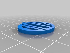 ady monogram pendant jewelry customized 3d print model - Mito3D