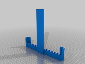 ipad in verticale per montaggio a parete tablet titolare fissaggio 3d print model - Mito3D