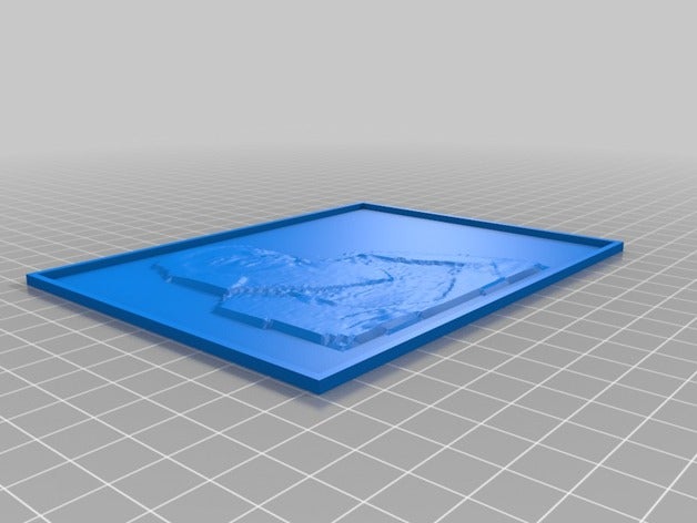 customized lithopane 2d art 3D print model - Mito3D