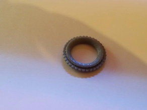 fidget anillo los anillos mecánica twist 3d print model - Mito3D