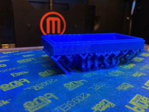 Pantalla lcd de 16x2 meshmixer apoya la electrónica 3d print model - Mito3D