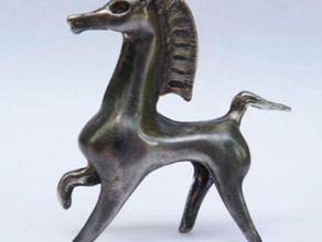 black stallion estatueta de filme 1979 esculturas o cavalo prop sculptris estátua 3d print model - Mito3D