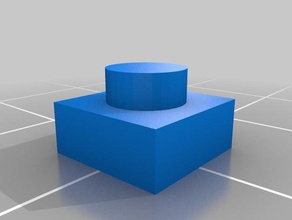 fino 1x1 Bau-Spielzeug kundengebundene 3d print model - Mito3D