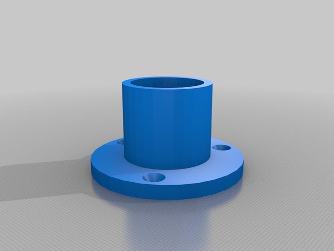 personalizable tubo de soporte los hogares personalizador del desafío 3D print model - Mito3D