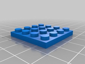 fino 4x4 jouets de construction personnalisé 3d print model - Mito3D