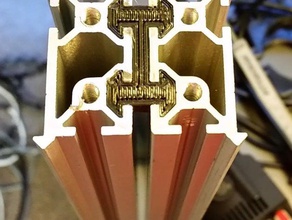 shapeoko 2 eje x makerslide joiner máquina herramientas 3d print model - Mito3D