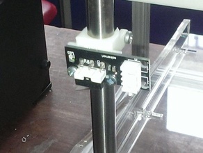 endstop shaft mount 3d printer parts endstops holder y-endstop z-endstop 3d print model - Mito3D