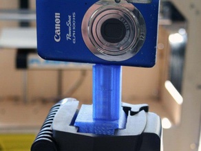 IS dslr monte edin canon fotoğrafçılık tripod 3d print model - Mito3D