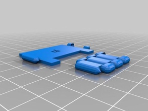 15 30 nano kordonlu saat özelleştirilmiş bilezikler 3d print model - Mito3D