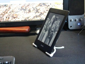 kindle paperwhite stand tablet 3d print model - Mito3D