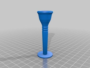 horn d-14 Musik kundengebundene 3d print model - Mito3D