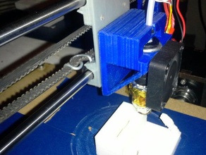 ubis bowden adapter 3d printer extruders anubis extruder oneup qu-b qubd twoup 3d print model - Mito3D