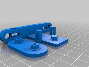 printrbot simple 1405 eje z barra estabilizador de más rodamiento guía filamento Impresora 3d las piezas 3d print model - Mito3D