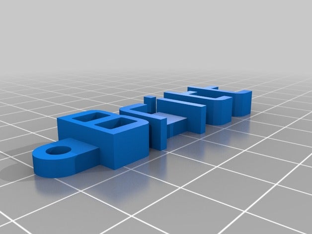 britt organização personalizado 3D print model - Mito3D