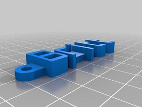britt organización personalizado 3d print model - Mito3D