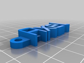 axel - Organisation kundengebundene 3d print model - Mito3D