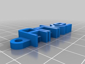 anke organization customized 3d print model - Mito3D