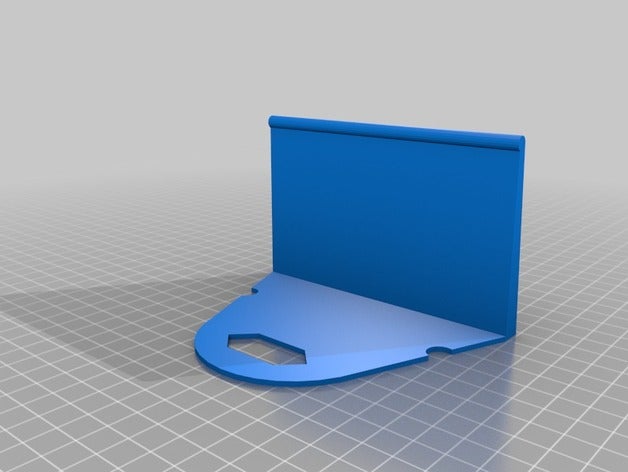 de téléphone cellulaire la paroi chargerholder europlug mobile 3D print model - Mito3D
