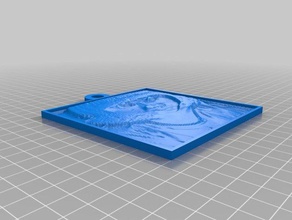 mi personalizados lithopane Arte en 2d personalizado 3d print model - Mito3D