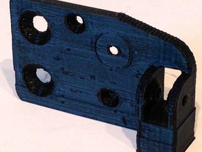 amsterdamman's reprap ormerod2 simplified square y idler bracket 3d printer parts ormerod 3d print model - Mito3D