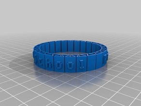 presbyterian day school bracelet bracelets customized 3d print model - Mito3D