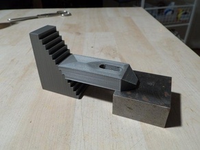 clamp t-nut-Bett Schritt block Teile tool t-nut 3d print model - Mito3D