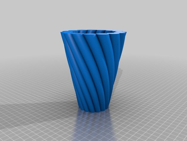 meine angepasste twist tower Kunst kundengebundene 3D print model - Mito3D