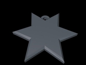 étoile de noël 1 3d print model - Mito3D