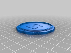 my customized 3d-printed screw-in front lenscaps camera 3d print model - Mito3D