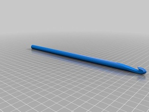 connie's tunisian crochet hook art tools customized 3d print model - Mito3D