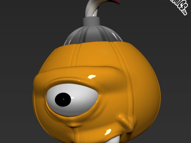 bumbkin - halloween special creatures bomb creepy decoration pumpkin znortcomics 3D print model - Mito3D
