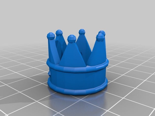 my customized crown generator accessories 3D print model - Mito3D