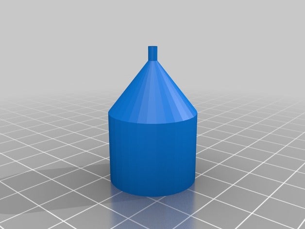 brüllte Luft-Kolben 100 druckbar engineering Stellantrieb Balg blender 3D print model - Mito3D