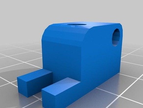 filamento 3mm guida accessibile wadesgregs estrusore 3d la stampante accessori 3d print model - Mito3D