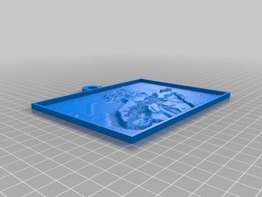playing daegum 2d art customized 3d print model - Mito3D
