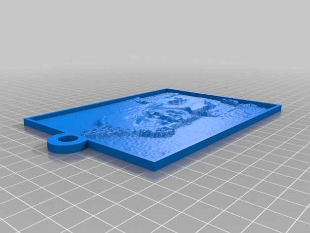 wfs 2d art su misura 3D print model - Mito3D