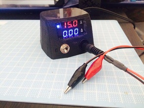 voltage ampere meter box electronics 3d print model - Mito3D