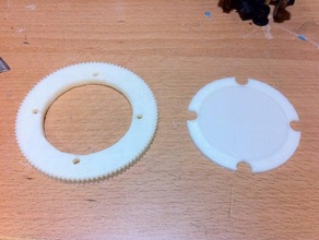 mesa giratória de reparação outros engrenagem openscad 3d print model - Mito3D
