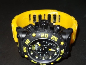 watch band - invicta grande orologio accessori guarda cinturino da polso 3d print model - Mito3D