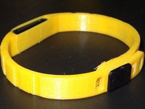 fitbit bracelet les bracelets bande le 3d print model - Mito3D