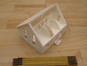 maison d'autres 3d de l'architecture art la construction pla rapman sketchup galerie supportless jouet 3d print model - Mito3D