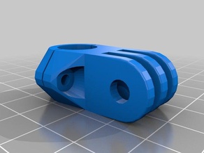 meu personalizados os suportes da gopro 12mm câmera personalizado 3d print model - Mito3D